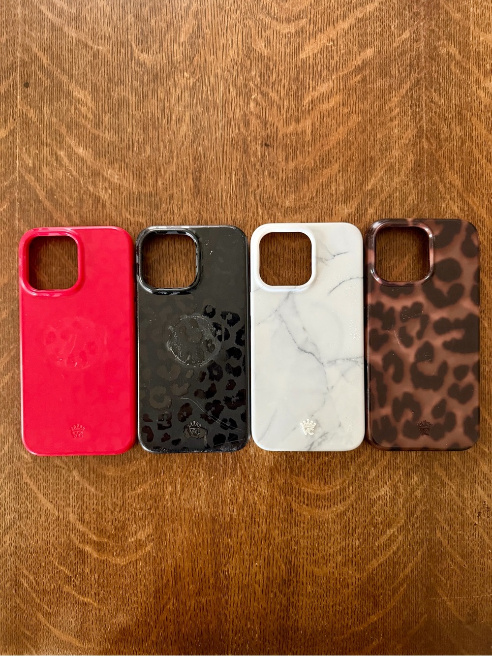 Velvet Caviar iPhone Case Set - Red, Black, White Marble, Brown Leopard